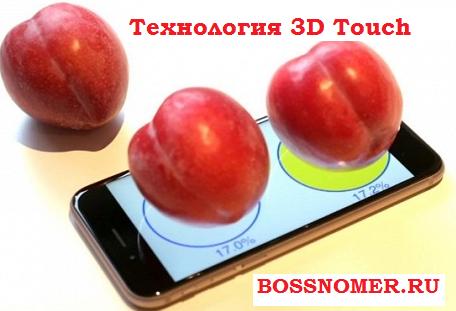 Технология 3D Touch